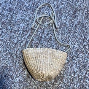 Wicker purse